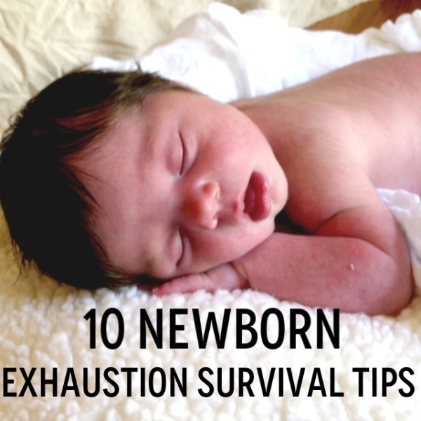 10 Newborn Exhaustion Survival Tips // Carrots for Michaelmas
