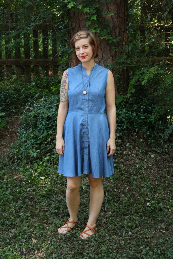 Rosalie Chambray Dress: Crescent Stitch Fix