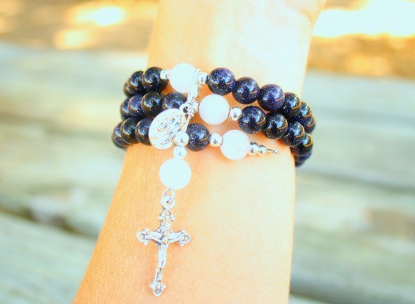 The Stella Maris Rosary Bracelet from Organic Mama