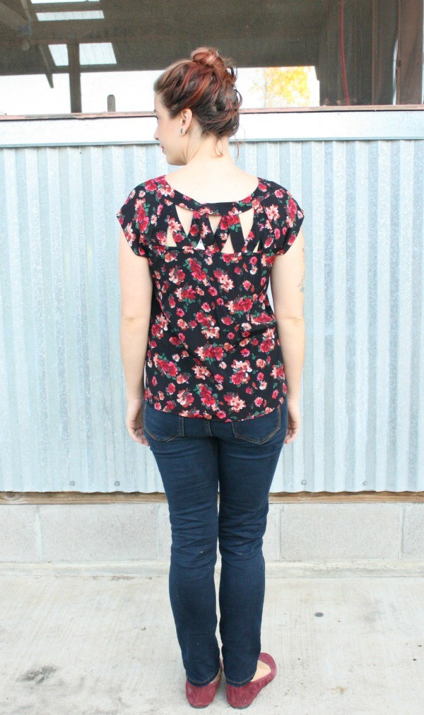 Adalena Cut Out Detail Top by Papermoon from Stitch Fix