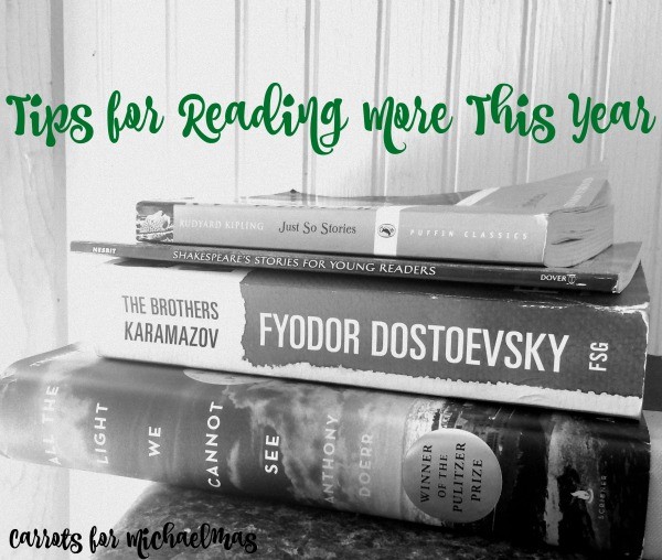 Tips for Reading More This Year!