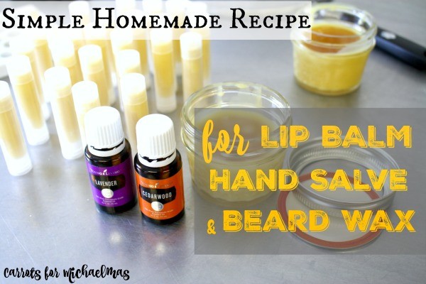 Simple Homemade Recipe for Lip Balm