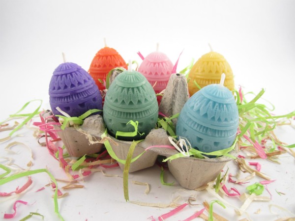 Toadily Handmade Easter Egg Votives