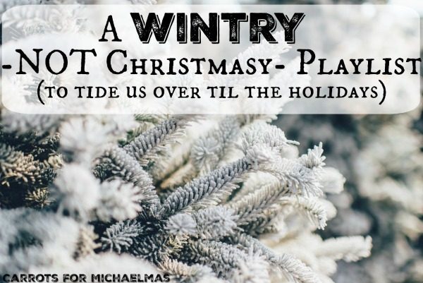 A Wintry (NOT Christmasy) Playlist of Cold Weather Music