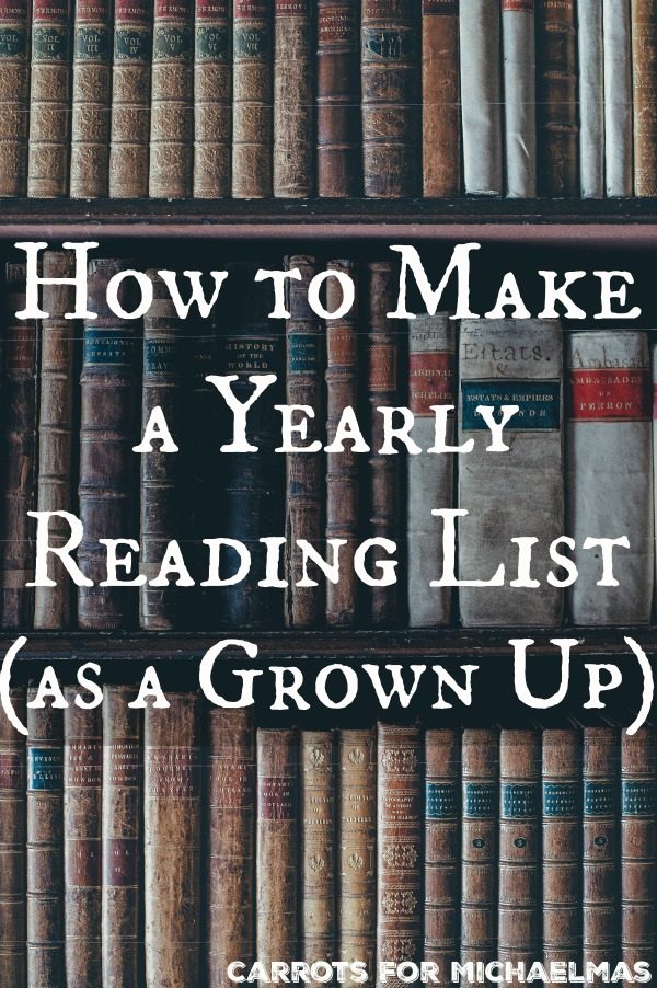 Want to make a reading list for YOU? Here's all the bookish advice on how to do it.