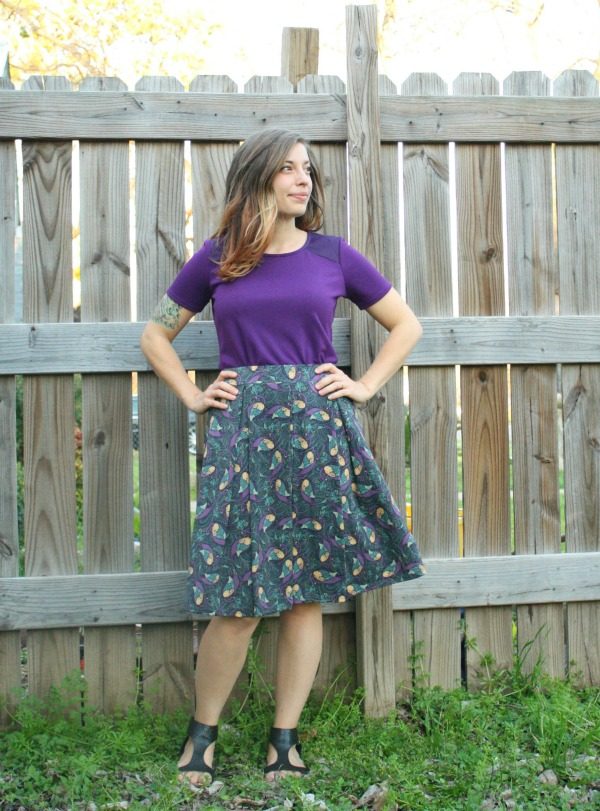 The Iris Top by Elizabeth & Clarke (Winter Collection 2017)