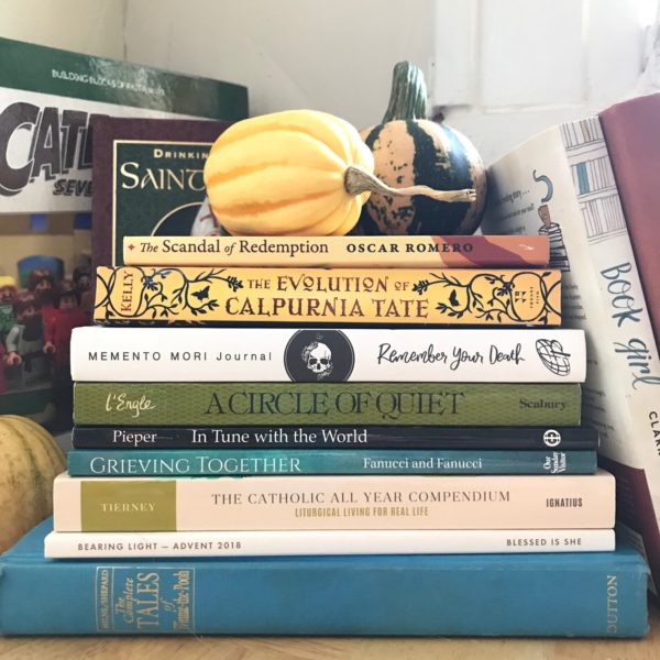 October Book Stack